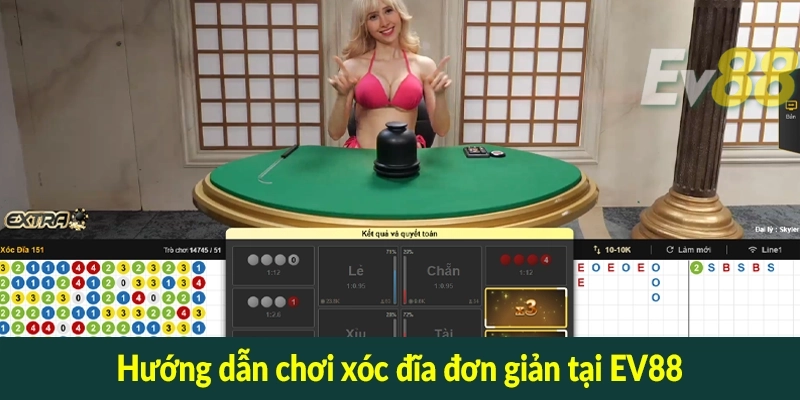 Hướng dẫn chơi xóc đĩa đơn giản tại EV88