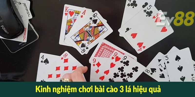 Kinh nghiệm chơi bài cào 3 lá hiệu quả